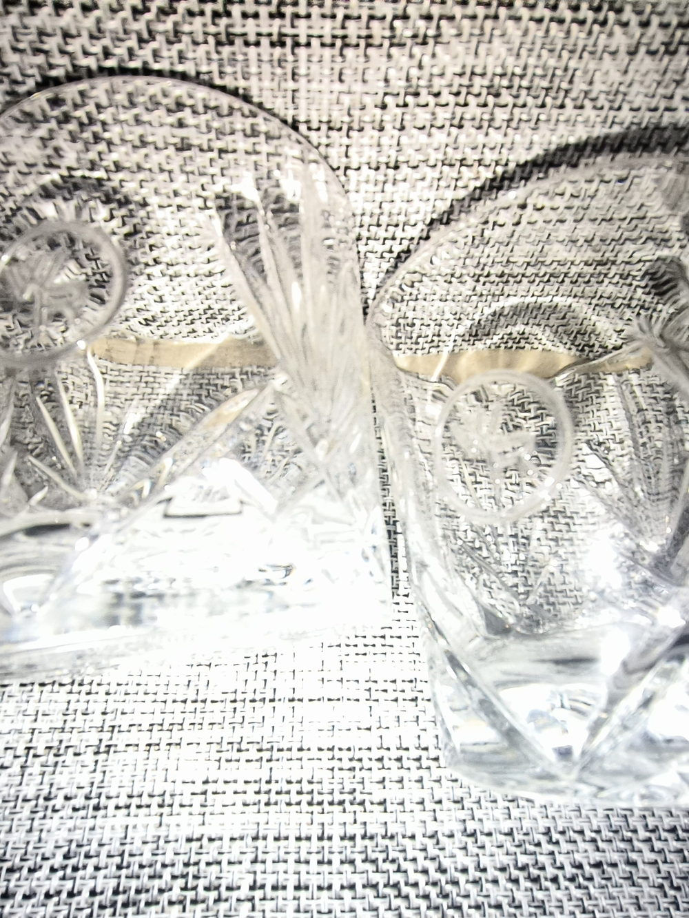 Set of 2 WR Woodford Reserve Bourbon Whiskey Glasses Crystal - Picture 2 of 7